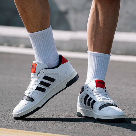 ADIDAS Men's Shoes 2025 Summer New Hoops 3.0 Skateboard Sneakers Shoes Low Top Shoes informales KK1283/Break Start 39