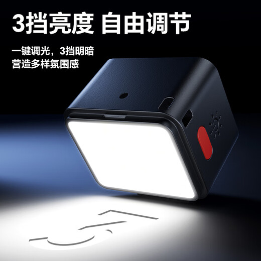 Youbasket ulanzi DG01 small cold shoe light camera fill light mobile phone photography light live broadcast beauty soft light poket3 lighting outdoor shooting action magnetic pocket light black cold shoe expansion丨bottom magnetic suction丨three-speed adjustment