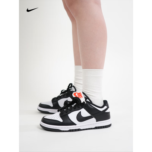 
NIKE Nike Panda Shoes Dunk Black and White Low Top Men's and Women's Board Shoes Sports and Leisure DD DD Authentic DD1503-101 Women's Model_ 40,