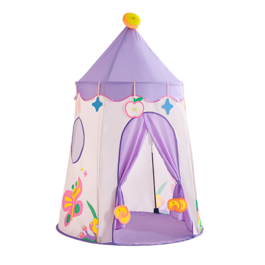Badora Butterfly Garden Tienda infantil Interior y al aire libre almacenamiento plegable Logia para niños Castillo Princess Castillo