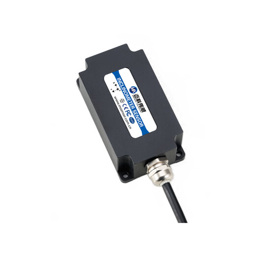 MK736T three-axis XYZ tilt angle sensor dynamic horizontal angle measurement module domestic inclinometer MK736T with housing 1.5m outlet RS485 10 DC9-36V