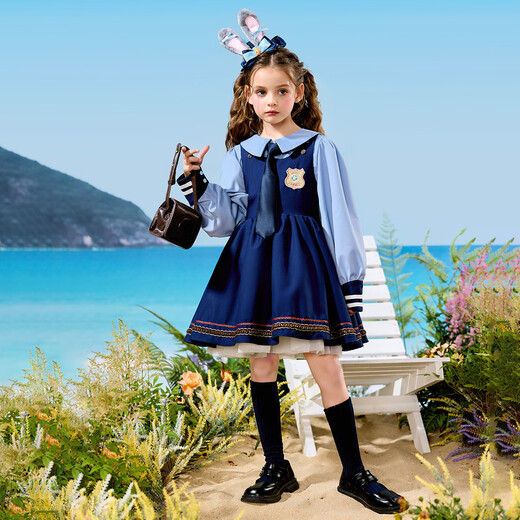 ASK JUNIOR Children's Skirt Set 2025 Autumn Girls Lolita Princess Skirt Shirt + Dress Two Pieces