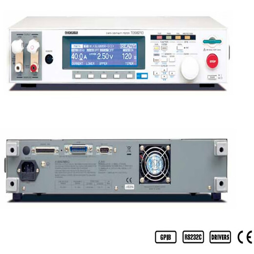Ouoety japonais kusui tos6210 mise à la terre sur le testeur de résistance TOS6200A NOUVEAU ÉCTION 30A60A ORIGINAL TOS6210 (60A)