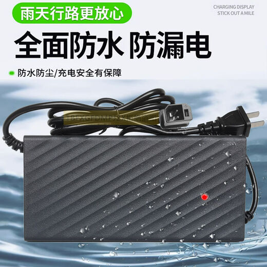 川奇宝岛电动车原装充电器48V30Ah60V72V96V20Ah铅酸石墨烯新国标插头 CQ4840D48v40ah