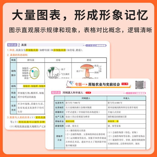 2025秒记初中小四门一本通人教版政史地生必备知识点导图速记初 一二七八年级考点汇总必背高频考点睡前 推荐2本秒记小四门+秒过小四门 初中通用