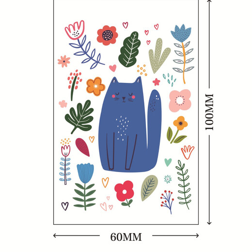 GOTOVANG Kindergarten National Day Performance Rainbow Sticker Sports Meet Face Sticker Competition Cheer Cartoon Rainbow Face Sticker Ornaments Children’s Face Stickers-Type A