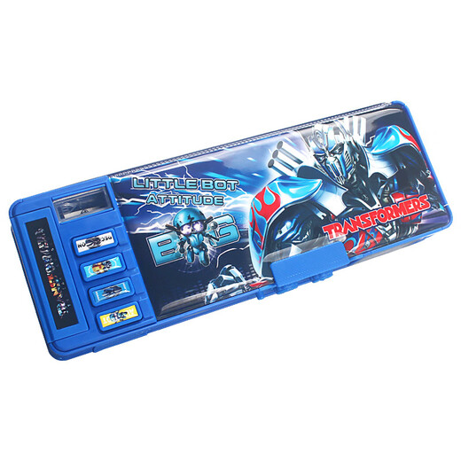 Aseblarm Transformers Password Lock Pencil Boys Cool Multifunctional High-Tech Pencil Box for Boys Primary School Students for First Grade Smart Pencil Box New Advanced Pencil Box [New Upgrade] Password Model YTF9920-Unicorn