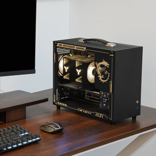 MSI Intel i5 14600KF/RTX5070/5060 graphics card live broadcast design e-sports game DIY desktop host assembly computer mini host portable ITX complete machine configuration five丨14600KF/5070