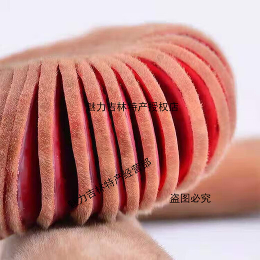 Deer field is now cut straight and fresh deer antler pruned in the middle section of fresh Jilin deer antler slices with blood and blood slices first two stubble wine and medicinal materials Sika deer antler head (100 grams) soak 5-10 Jin [Jin equals 0.5 kg]