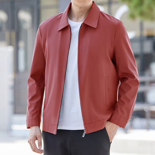 Shachi 2025 Herbst neue Executive Jacke für junge hübsche hübsche Farbe Revers Zipper Fashion Classic Jacke Casual BSHT-N9712 Blau One Size 170