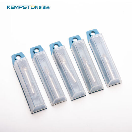 Capson Tungsten Carbide Rotary File Carbide Milling Cutter Metal Electric Grinding Head Electric File Head 6mm Double Slot D1049