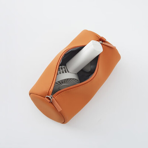 MUJI Cosmetic Bag Freely Combinable Storage Bag Cosmetic Storage Box Travel Storage Bag Large Capacity Black 5S Rectangular Mini Length 9x Width 6x Thickness 2.3c 1 piece