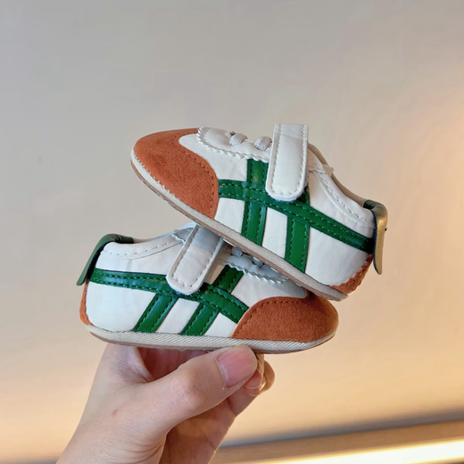 Midur printemps et automne 0-1 ans homme et femelle mâle et femelle 6-9 mois chaussures de bébé à fond doux.