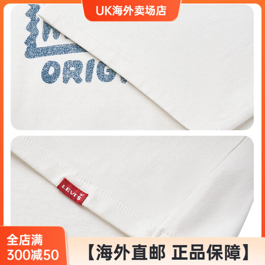 李维斯（Levi's）【日本直邮】Levi's夏季女士美式针织休闲印花短袖T恤A9276春夏休 粉色 XS