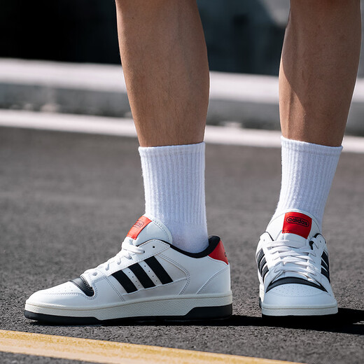 ADIDAS Men's Shoes 2025 Summer New Hoops 3.0 Skateboard Sneakers Shoes Low Top Shoes informales KK1283/Break Start 39