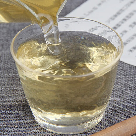 Mu Zhi 2021 Mingqian Bangdong ancient tree tea Pu'er tea handmade tea 357g Qizi cake raw tea cake