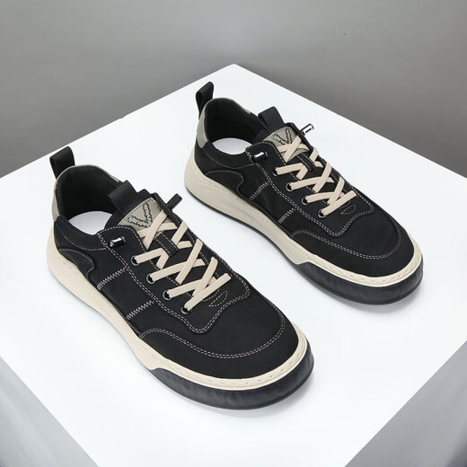 OLJ brand new summer trendy shoes 2025 ice silk cloth single shoes one-piece breathable loafers black 42
