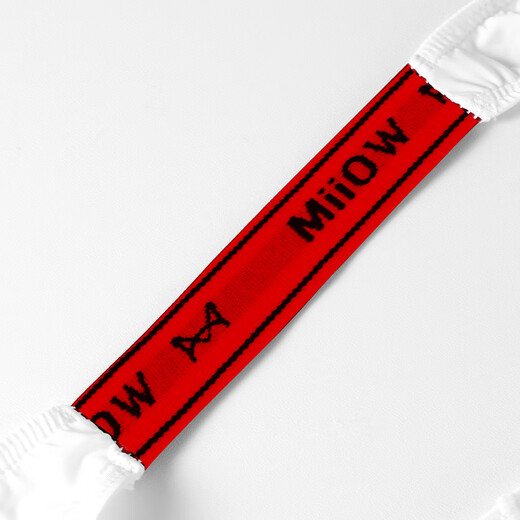 Catman Miiow High-Strip-Slips Herrenunterwäsche 2025 Neue Ice Seide Sexy reine und narbene dünne Gurt Tanga rot grau + schwarz 2xl