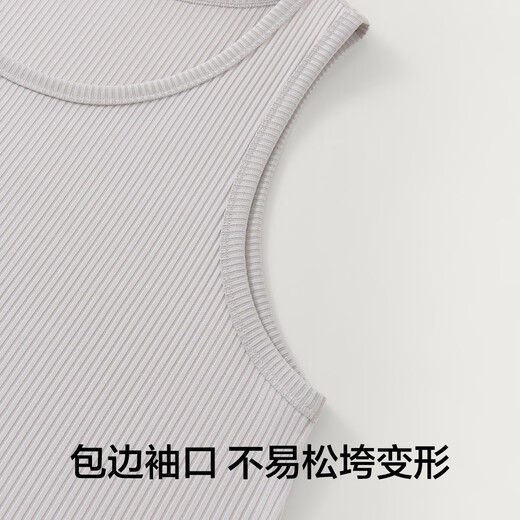 有棵树女士睡衣女夏季新款凉爽柔软坑条肌理透气背心短裤休闲家居服套装
