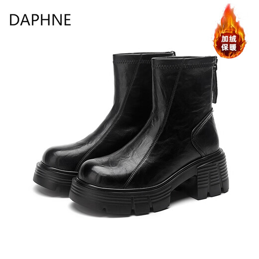 DAPHNE Daphne short boots women's shoes winter Martin boots 2026 new popular spring versatile plus velvet thick-soled Chelsea boots