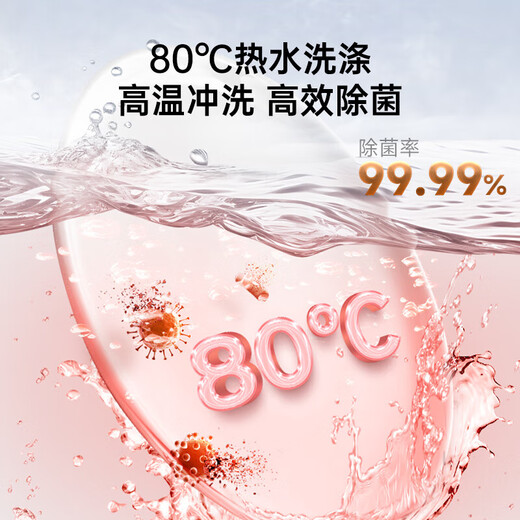 Panasonic dishwasher desktop upgraded with 5 sets of softened water system 80 High temperature sterilization washing and drying integrated hot air drying household table top household dishwasher Third generation K1Y Rro upgraded AI smart washing National subsidy 15%