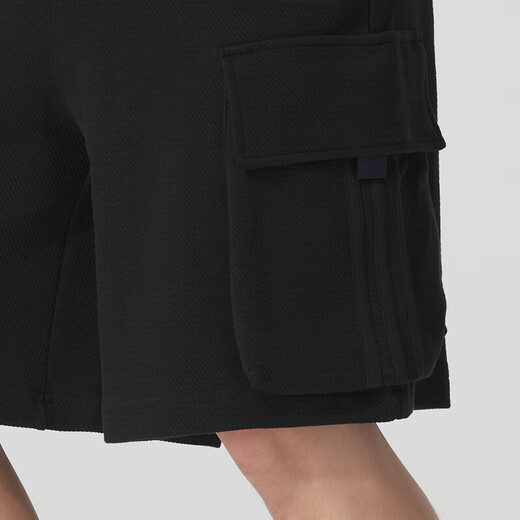 Adidas (adidas) clover Männerhose 2025 Sommer Neue Mode Retro arbeiten Shorts Lose Sporthosen atmungsaktive Freizeithosen KD0943 M