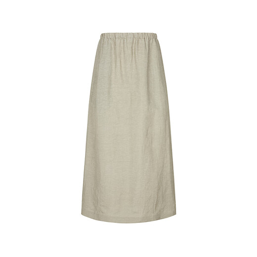 JNBY [MISMO MODELO EN MALL SHACKING] 25 Summer New Product Skirt para mujeres sueltas rectas 5p6d13590 268/Light Green Khaki S