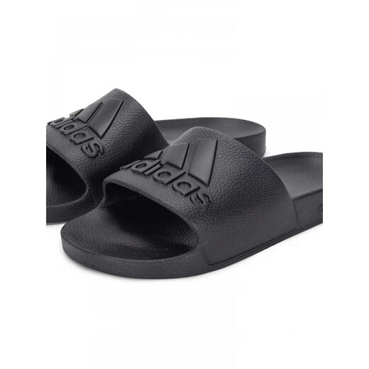 Adidas sandals men's and women's shoes 2025 summer new outdoor sports beach shoes casual light flip flops IF7371/all black/one flip flops 38