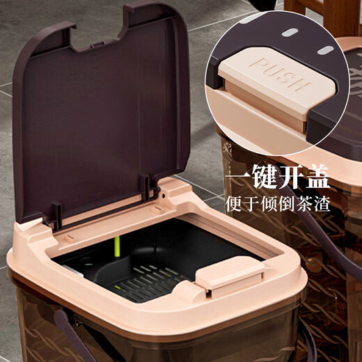 Eight Thousand Lines Tea Bucket Tea Wastewater Tea Dry and Wet Separation Filter Tea Table Tea Table Water Tea Set Accessories Tea Leak Drainage Bucket