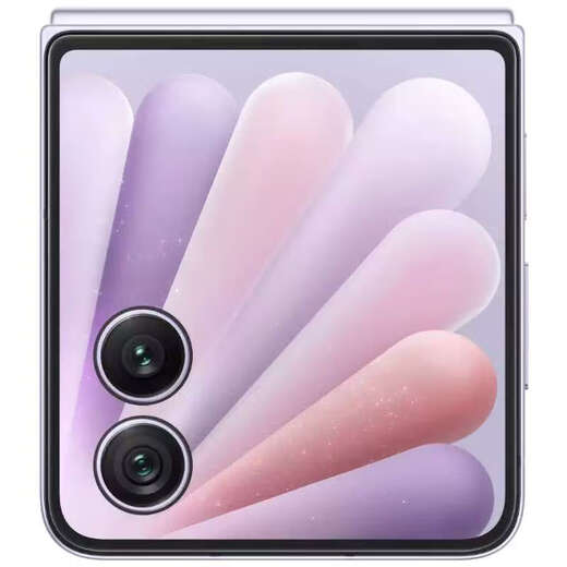 HONORMagicVFlip2 large selfie phone new product folding phone large external screen dual screen mobile phone Dawn Purple 5G full network 12GB+256GB official standard nationwide warranty