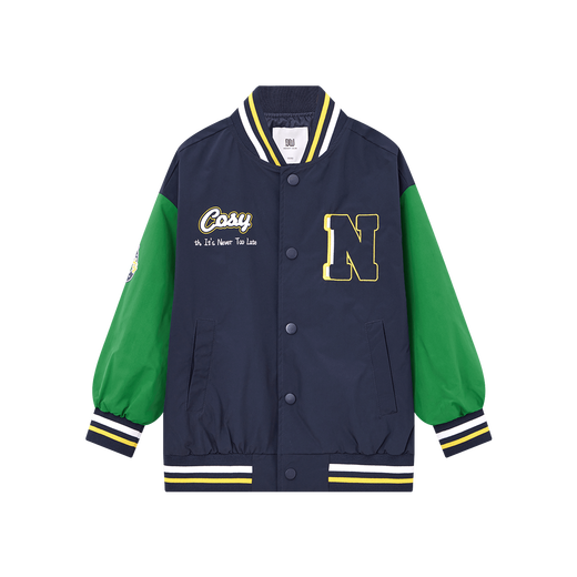 Duojia Boys Baseball Jacket 2025 Spring and Autumn Korean Style College Style Boys Tops Children's Casual Handsome Jackets