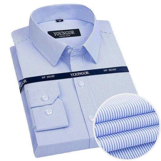 CEO Yager Yagel Shirt Herren-Langsalz 2025 Frühlings- und Herbst-Neugeschäftsbügel-Bügel-Hemd Langarm 6636 40