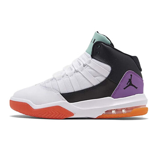 Nike (NIKE) casual shoes women's shoes new summer sports shoes Air Jordan Max Aura Xiaokang basketball shoes AQ9214-102 white mandarin duck 37.5