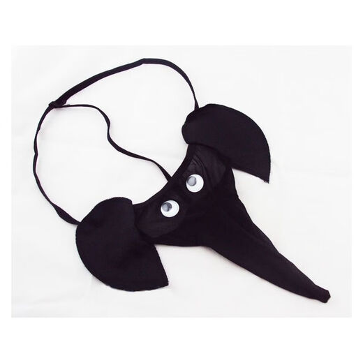 Banphis Large Size Men's Sexy Underwear Elephant T-Pants Cartoon Sexy T-Pants Men's Adult Suit Cherry Temptation Red