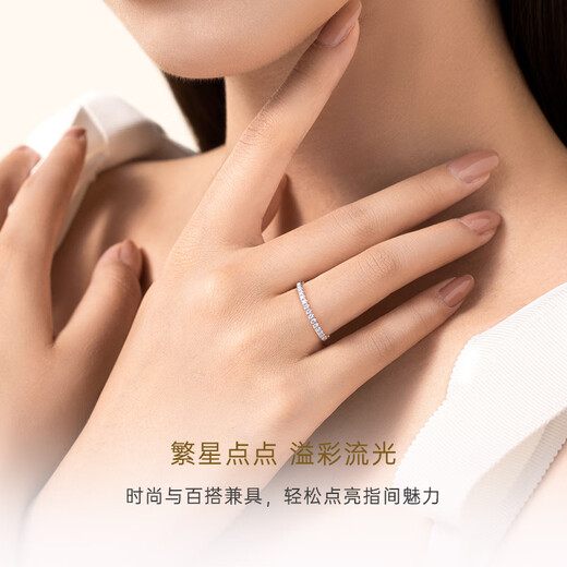 CRD 18K gold diamond pair ring women's row wedding ring proposal real diamond row diamond heritage new Pt950 platinum diamond ring about 10 minutes in total. Please contact customer service for the ring number_Q0