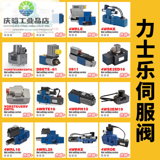 Servo proportional valve 4WE2EM6 4WRDERexroth high frequency response flow reversing electromagnetic hydraulic valve FESX series