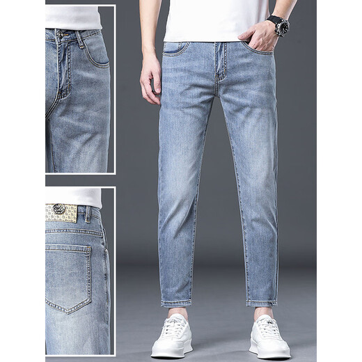 Lee Kids Summer Dünne Tennisjeans Black Grey Grey Cropped Hosen Schlanker schlanker 9-Punkte-Hosen 1048 Black Grey 1-9-Punkte-Hosen 36