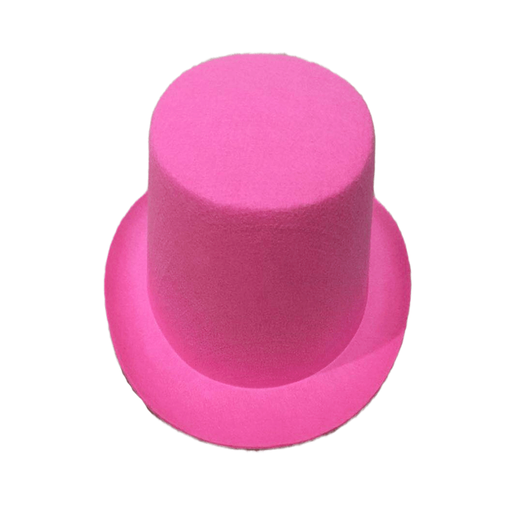 Huan Shuai Children and Adults Magic Hat Black Top Hat Performance Props Adult Jazz Hat Gentleman Hat Black One Size (Suitable for Ages 8 and Over and Adults)