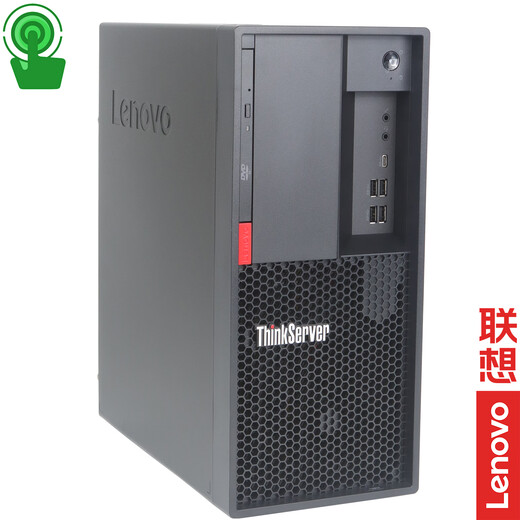 Lenovo ThinkServer TS90X kleiner 4U-Tower-Server-Host Xeon E-2324G Quad-Core 3,1-4,6 GHz 32G-Speicher丨2 2T-Festplatte丨RAID1