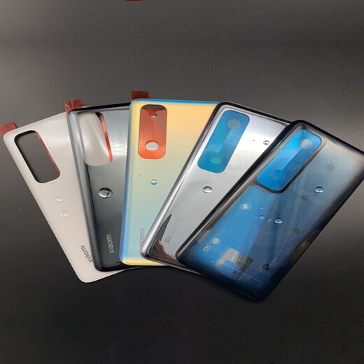 Suitable for Xiaomi 10 back cover, suitable for glass Xiaomi 10s mobile phone back cover, original Xiaomi 10Pro tenth version battery cover, Mi 10pro back cover in pearl white brand new