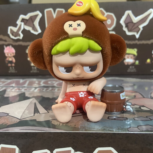 Hot TopCity Camping Diary Series Monboo Blind Box Ornements en trois dimensions complète en trois dimensions de jouets à la mode