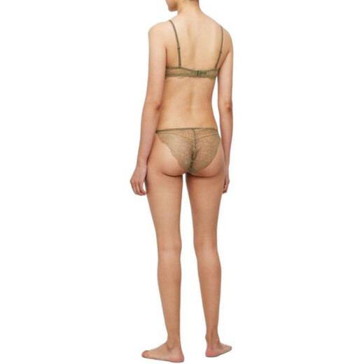 Calvin Klein Bloqueo de color de color interior cómoda y versátil para mujeres Dark Green Dark Green S