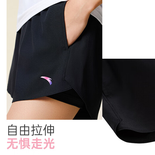 安踏专业羽毛球套装女夏季新款速干透气运动两件套训练运动服短袖短裤