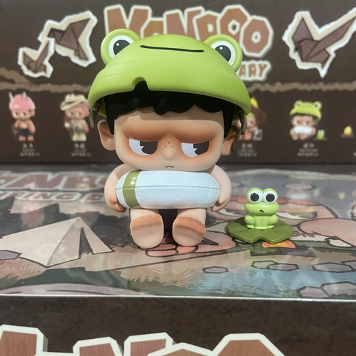 Hot TopCity Camping Diary Series Monboo Blind Box Ornements en trois dimensions complète en trois dimensions de jouets à la mode