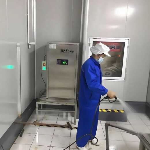 Xiaodaren micro-nano bubble generator ozone water machine food factory cleaning, sterilization, fishy and odor removal, bleaching, decolorization and blood removal, pesticide residue, aquatic products and seafood micro-nano ozone water intention model
