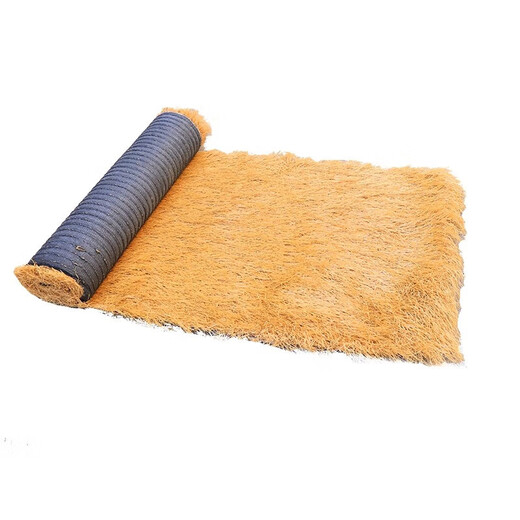 Simulated thatch plastic fur straw roof straw farmhouse scenic pavilion B&B wooden house courtyard carpet decoration encrypted thickened waterproof style straw yellow 3 meters wide * 12 meters long