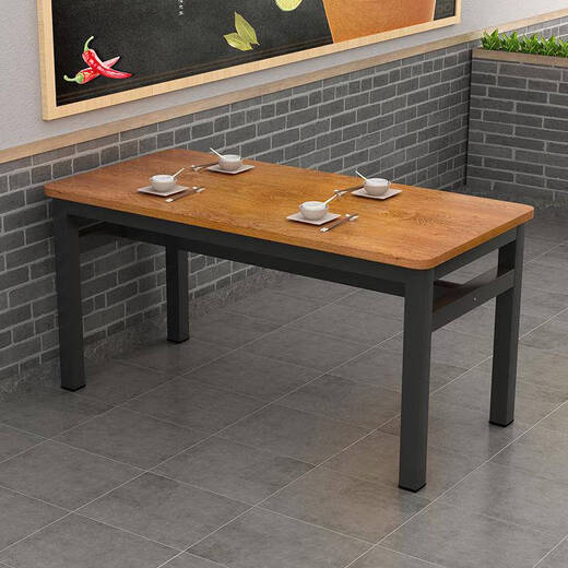 Wing Fantasy boutique de petit-déjeuner table à manger restauration rapide snack-bar table à manger et chaise combinaison salle restaurant hôtel cantine restaurant longueur 14070 table simple