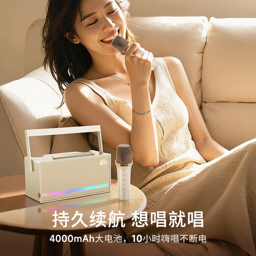 Singba Arena L21 karaoke microphone speaker integrated family KTV set outdoor wireless Bluetooth children's microphone computer TV audio birthday gift