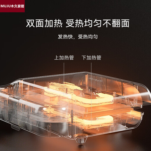 Germany imported double plate sandwich breakfast machine household multi-functional waffle light food machine small bread machine white basic model