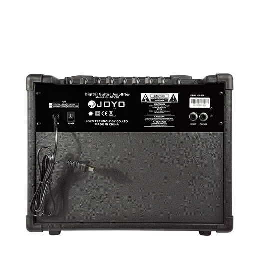 JOYO Electric Guitar Speaker Box Portable Drum Machine Effects Practice Playing Folk Singing Audio DC-15 Fully Digital Speaker + 3 Meters Wire Gift Pack